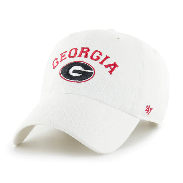UGA 47 Brand Classic Arch Cleanup Hat White