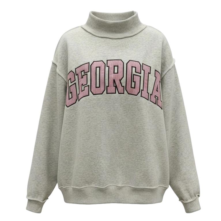 PRE-ORDER FOR NOVEMBER DELIVERY: Georgia Seersucker Mockneck