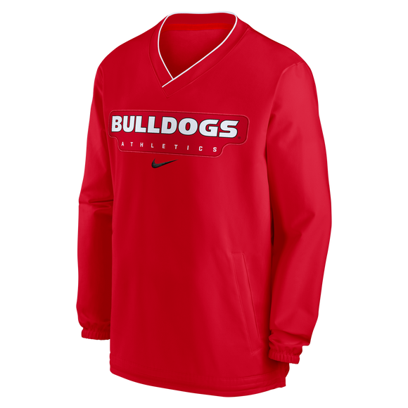 Georgia Bulldogs Nike 2024 Sideline Pullover Windshirt