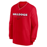 Georgia Bulldogs Nike 2024 Sideline Pullover Windshirt