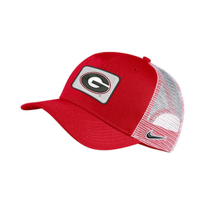 UGA Nike Classic99 G Patch Trucker Hat Red - Main Image