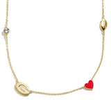 University Of Georgia BaubleBar Spaced Charm Necklace