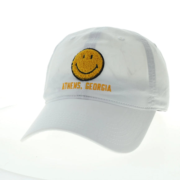 Athens Smiley Co. Hat White