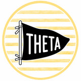 PRE-ORDER: Sorority Pennant Button