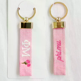 Sorority Embroidered Keychain