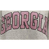PRE-ORDER Georgia Seersucker Mockneck Sweatshirt