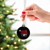 How 'Bout Them Dawgs Blown Glass Ornament