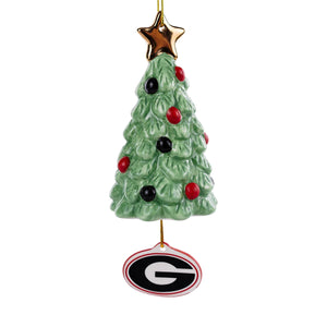 UGA Logo Christmas Tree Ornament