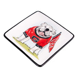 Georgia UGA Trinket Tray with Flag