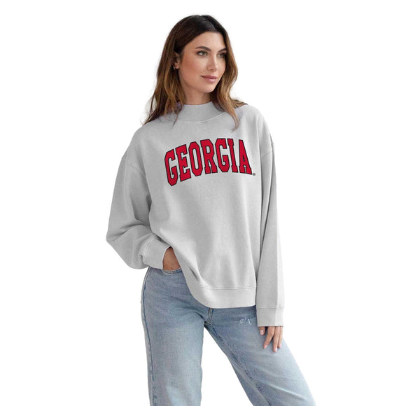 UGA Nantucket Mock Neck Sweatshirt