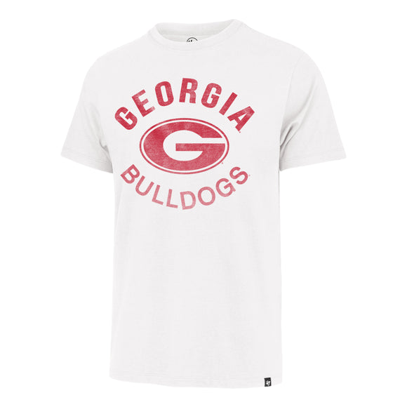 Georgia Bulldogs White Wash Georgia G Franklin Tee