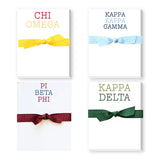 Sorority Color Block Mini Notepad