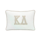 PRE-ORDER: Appliqued Sorority Pillow