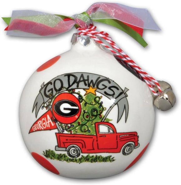 UGA Georgia Bulldogs Truck Ornament