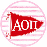 PRE-ORDER: Sorority Pennant Button