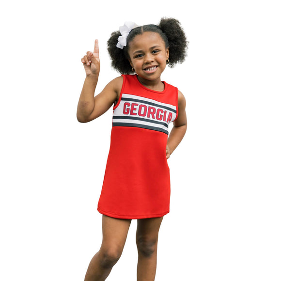 Georgia Smocked Gingham Dress –