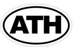 ATH Oval Sticker