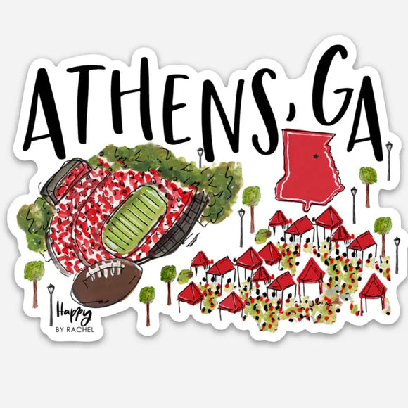 Athens, GA Sticker