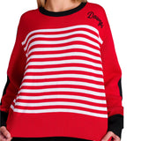 UGA Spirit Stripe Sweater