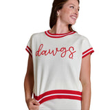 Dawgs Embroidered Varsity Sweater