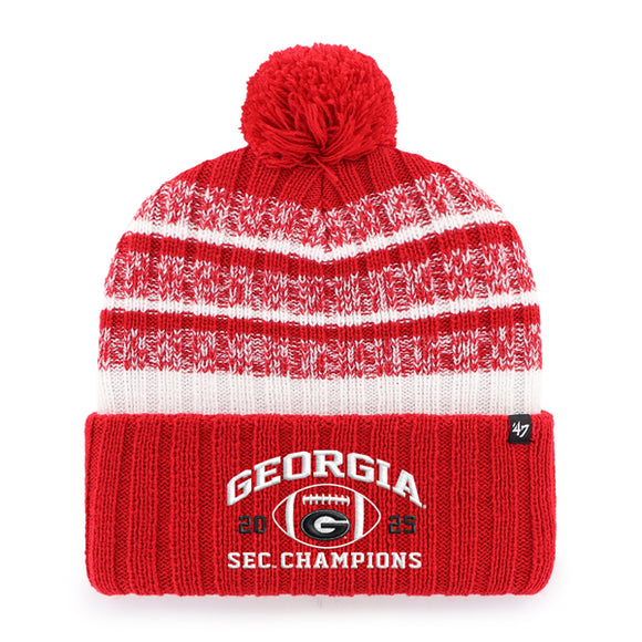 UGA 2025 SEC Champs 47 Brand Northward Knit Beanie