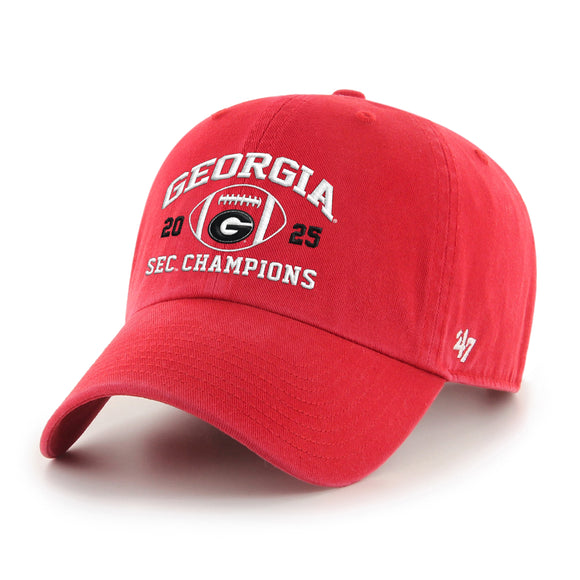 UGA 2025 SEC Champs 47 Brand Red Cleanup