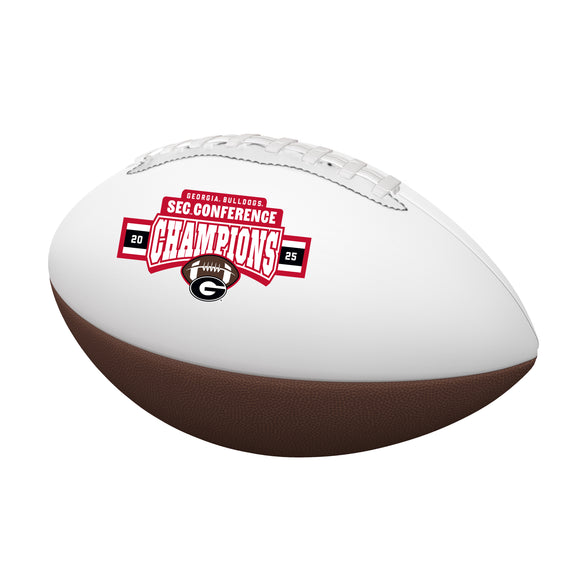 UGA 2025 SEC Champs Full Size Autograph Football