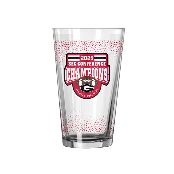 UGA 2025 SEC Champs 16oz. Pint Glass