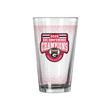 UGA 2025 SEC Champs 16oz. Pint Glass