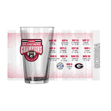 UGA 2025 SEC Champs 16oz. Pint Glass
