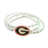 Georgia Glitter Enamel Stretch Bracelet Set