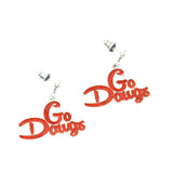 Georgia Slogan Earrings