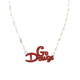 Georgia Slogan Necklace