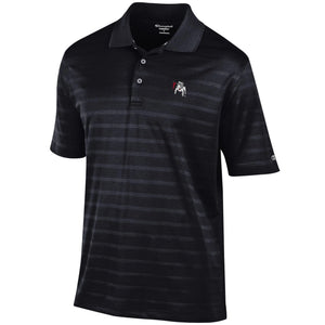 Champion Textured Polo Pennant Dog in Black