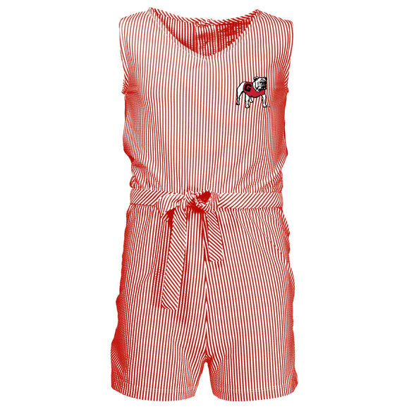 Sophia Seer Sucker Romper