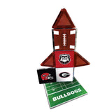 Georgia Bulldogs 17-Piece Fan Tile Set