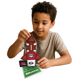 Georgia Bulldogs 17-Piece Fan Tile Set