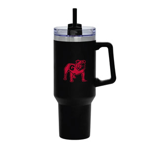 UGA Stainless Rumford 40oz Mug - Black w/ Bulldog