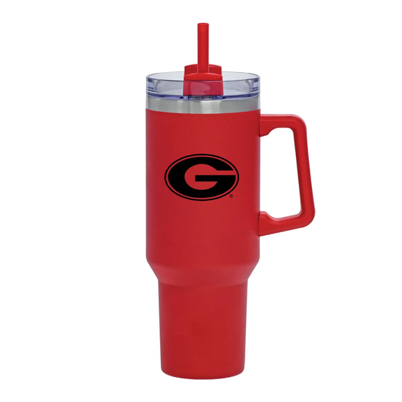 UGA Stainless Rumford 40oz Mug - Red w/ G