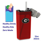 Georgia Bulldogs Reusable Water Bottle 12oz