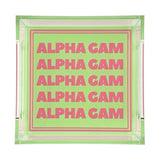 Sorority Small Acrylic Tray