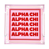 Sorority Small Acrylic Tray