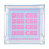 Sorority Small Acrylic Tray