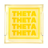 Sorority Small Acrylic Tray