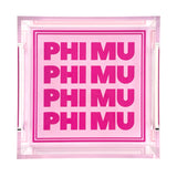 Sorority Small Acrylic Tray