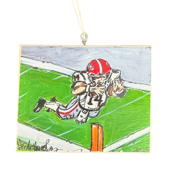 Heidi Hensley Touchdown Ornament