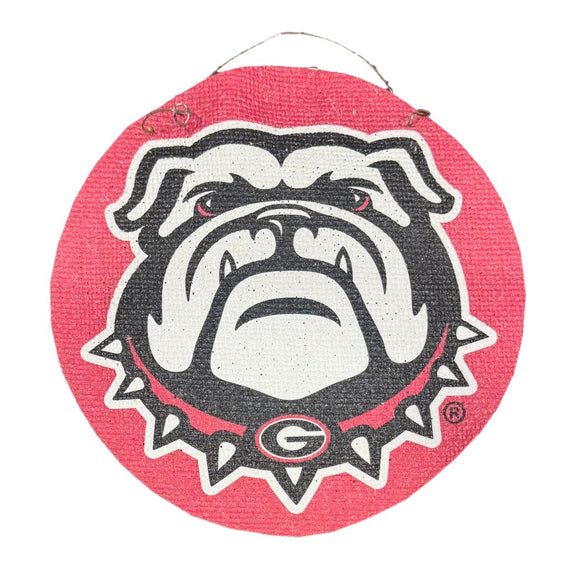 UGA Bulldog Burlee Ornament