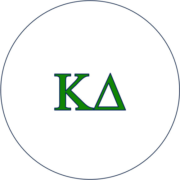 Sorority Greek Letter Button