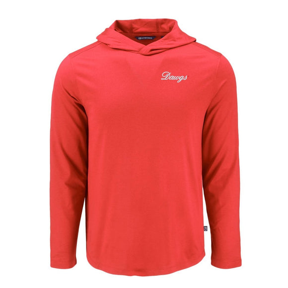 Dawgs Cutter & Buck Coastline Epic Comfort Hooded Shirt