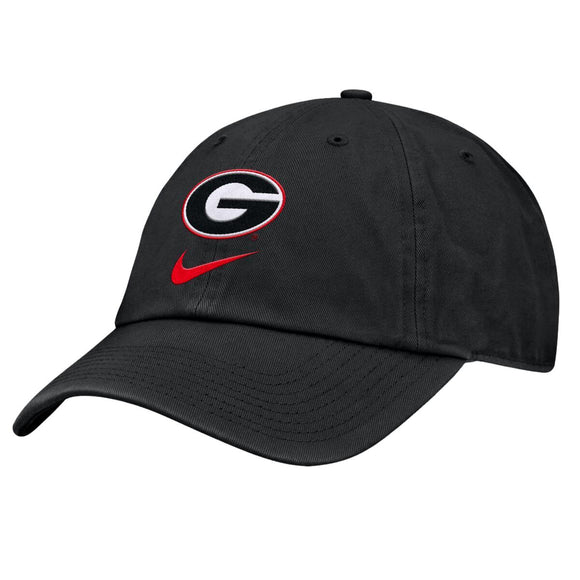 Georgia Bulldogs Nike Primetime Club Adjustable Hat - Black